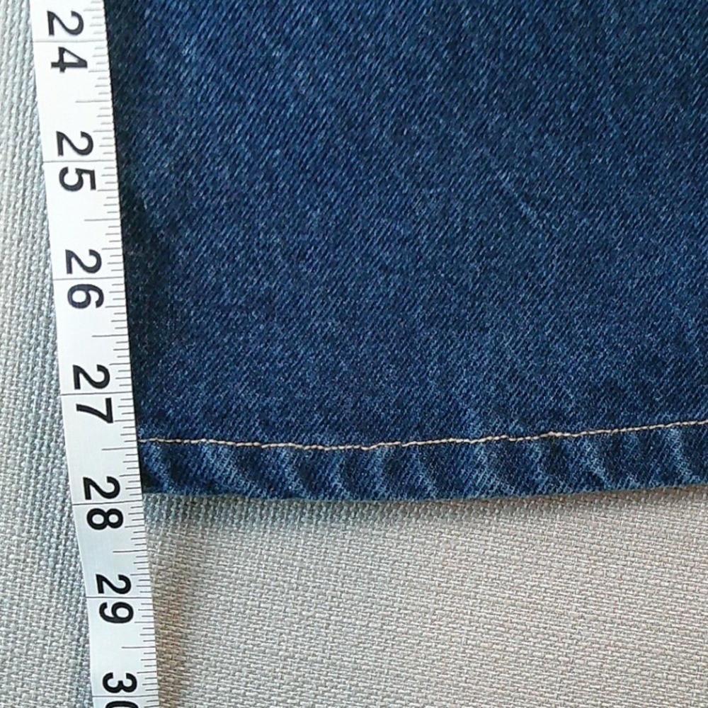 Levi's 517 Bootcut Jeans Mens 38x31 Blue Vintage Orange Tab Made in USA 1992 - Picture 5 of 11